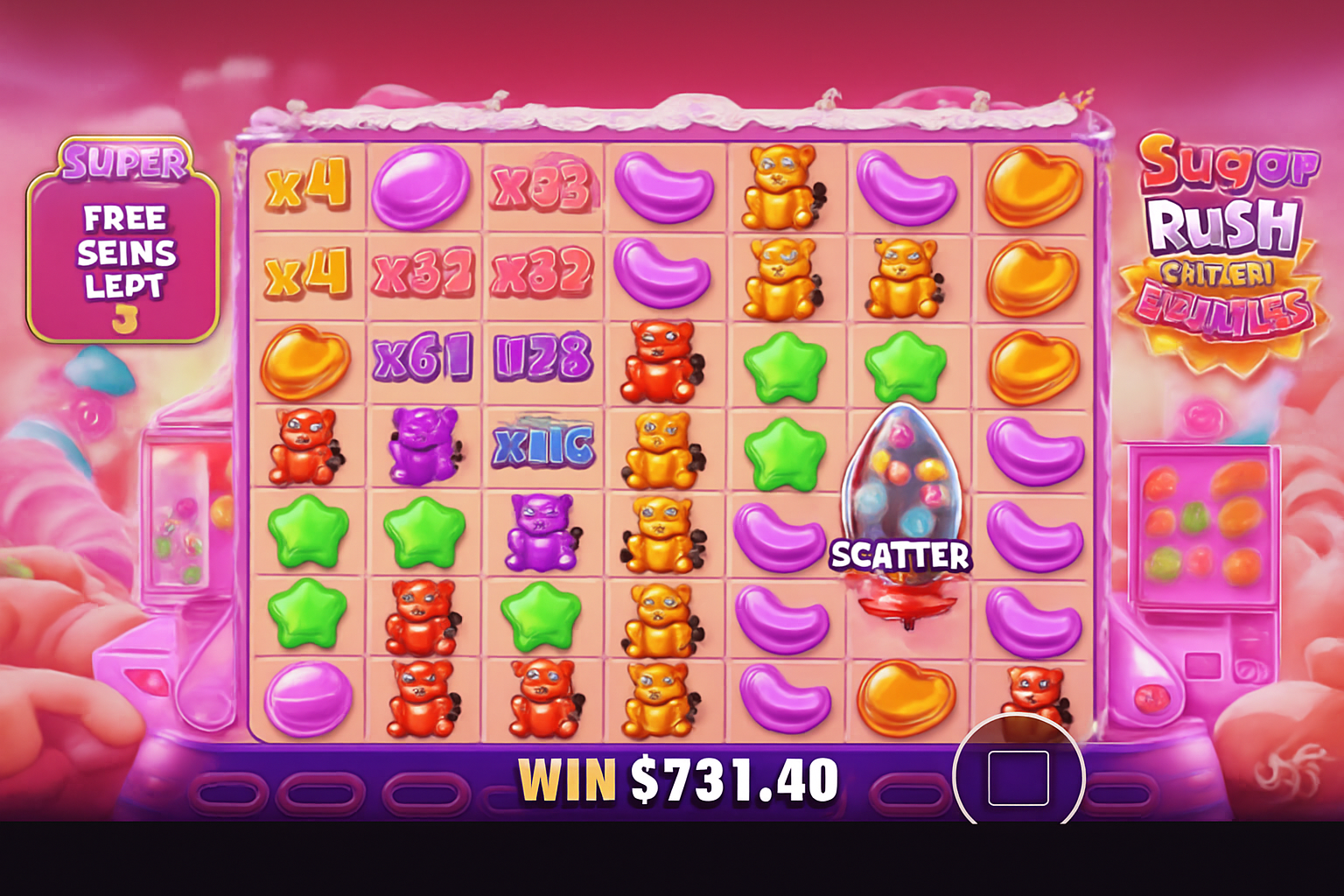 Sugar Rush Super Scatter preview